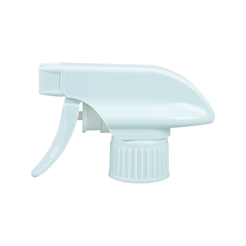 Inverted plastic trigger sprayer